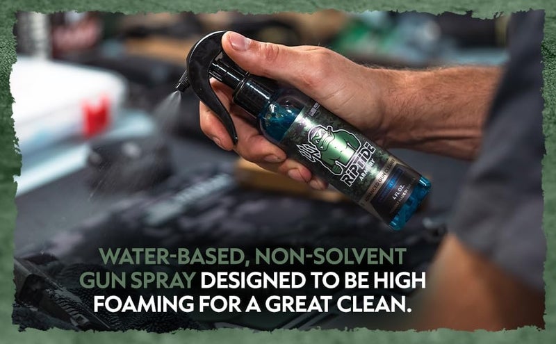 Riptide Armory Advanced Gun Cleaner & Gun Oil Kit - Cleans, Lubes, Protects Targeted Long-Lasting Formula - Nano Coat Technology - Veteran Founded & Formulated by Former US Navy Seal - Image 3